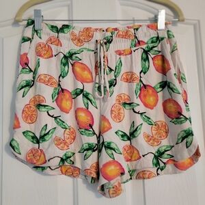 Soma Citrus Print Sleep Shorts